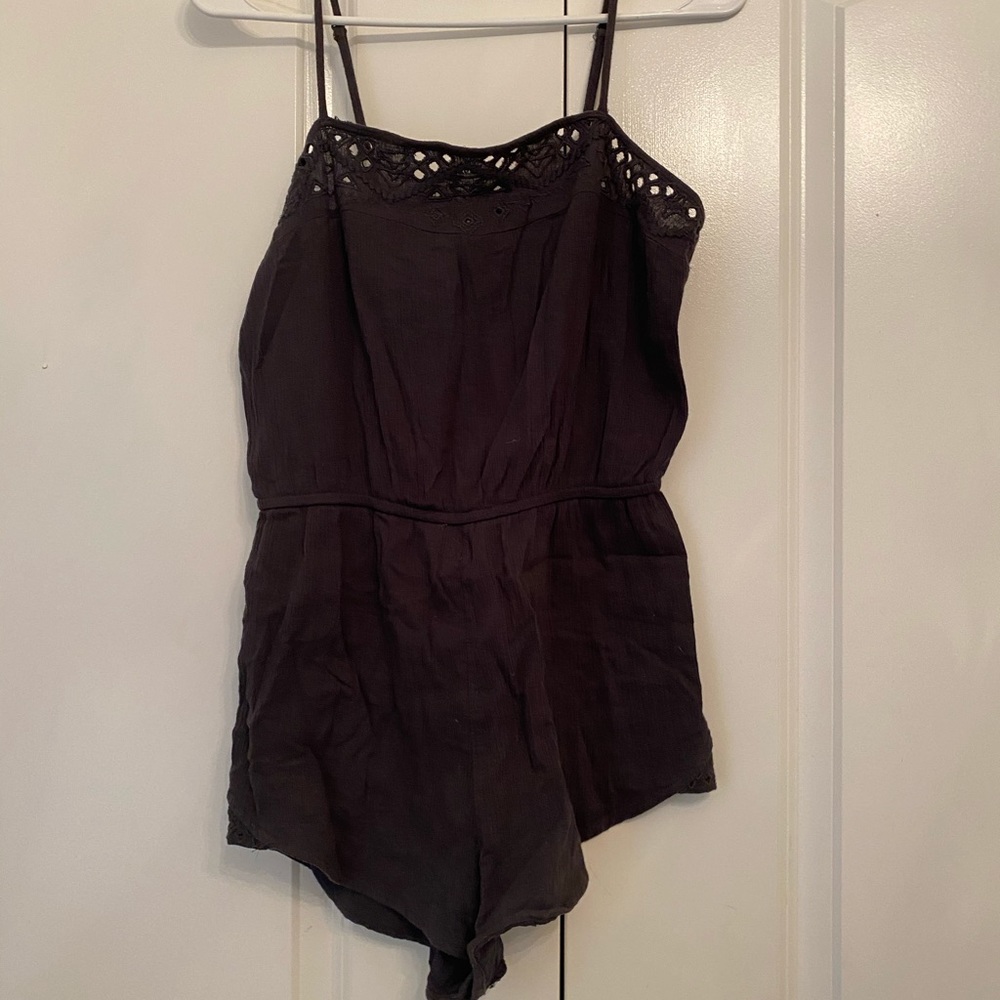 blue romper